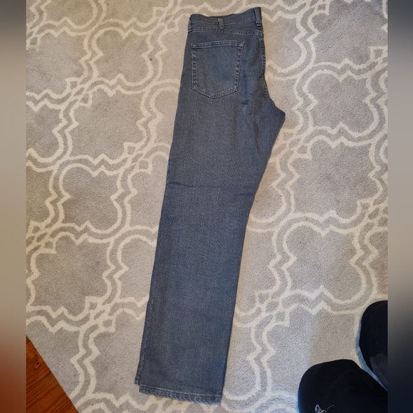 Wrangler Relaxed Fit Gray Jeans 34x32 - Picture 8 of 10